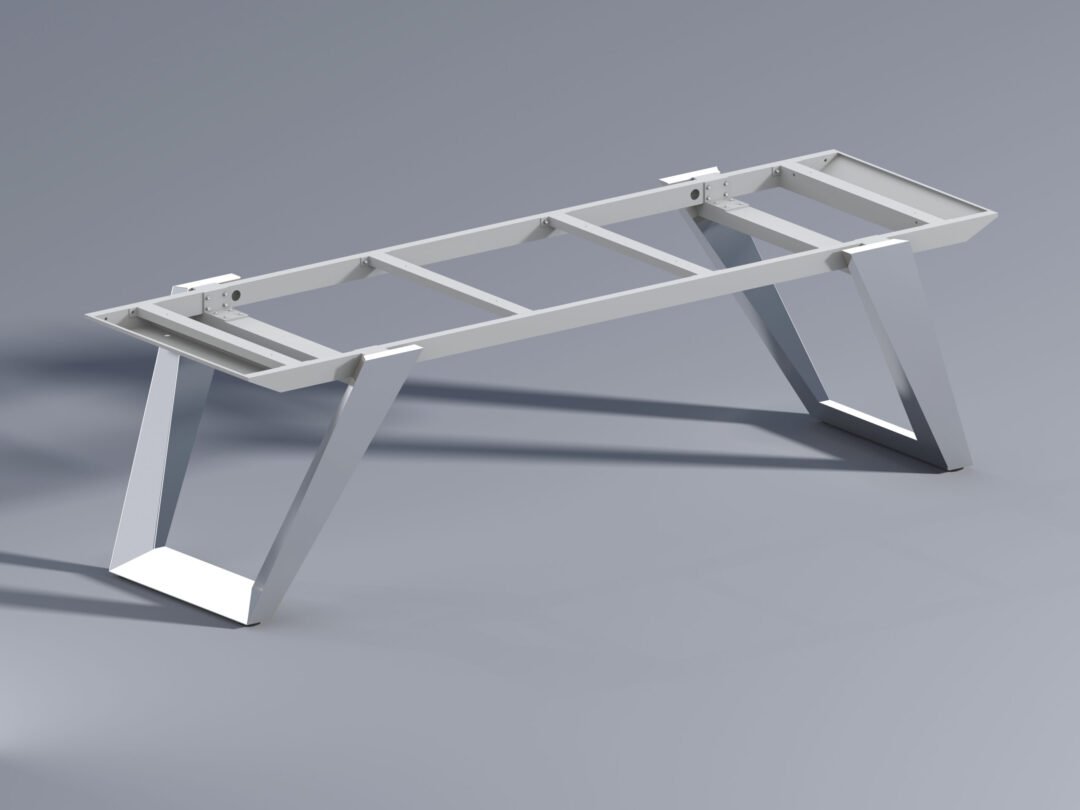 Allen triangular end support frame