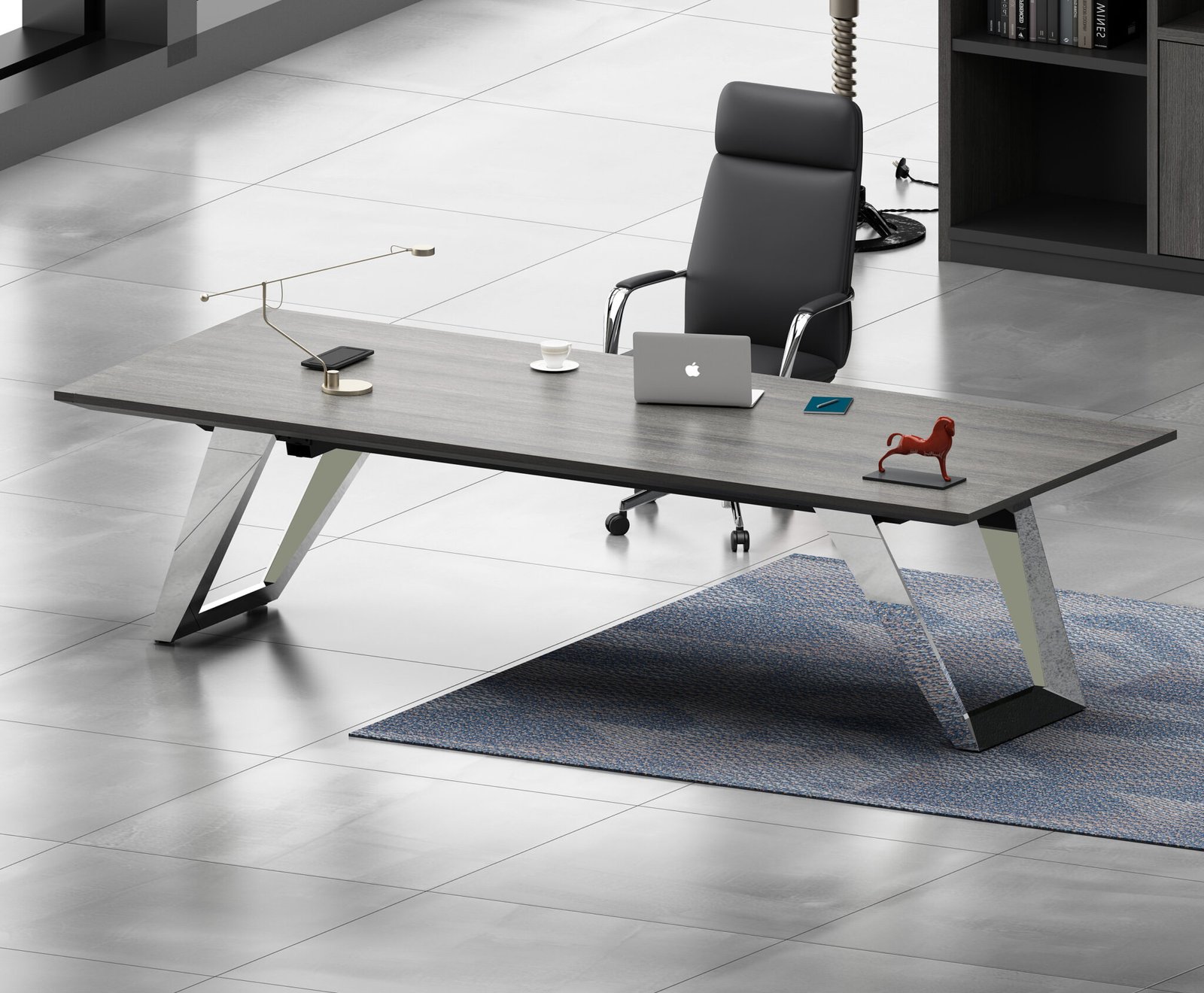 Allen executive desk in a private office