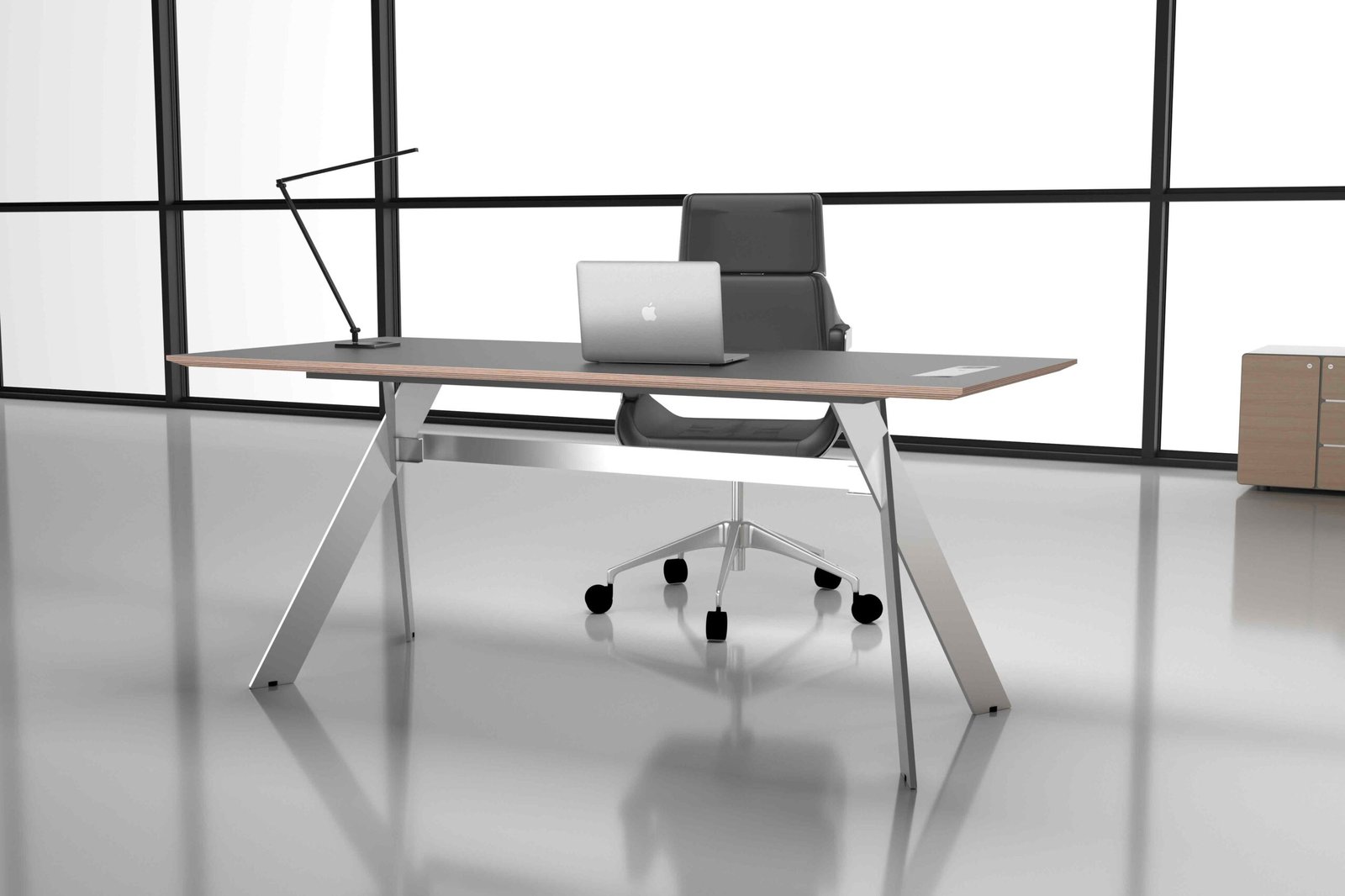 X-series executive desk in a private office