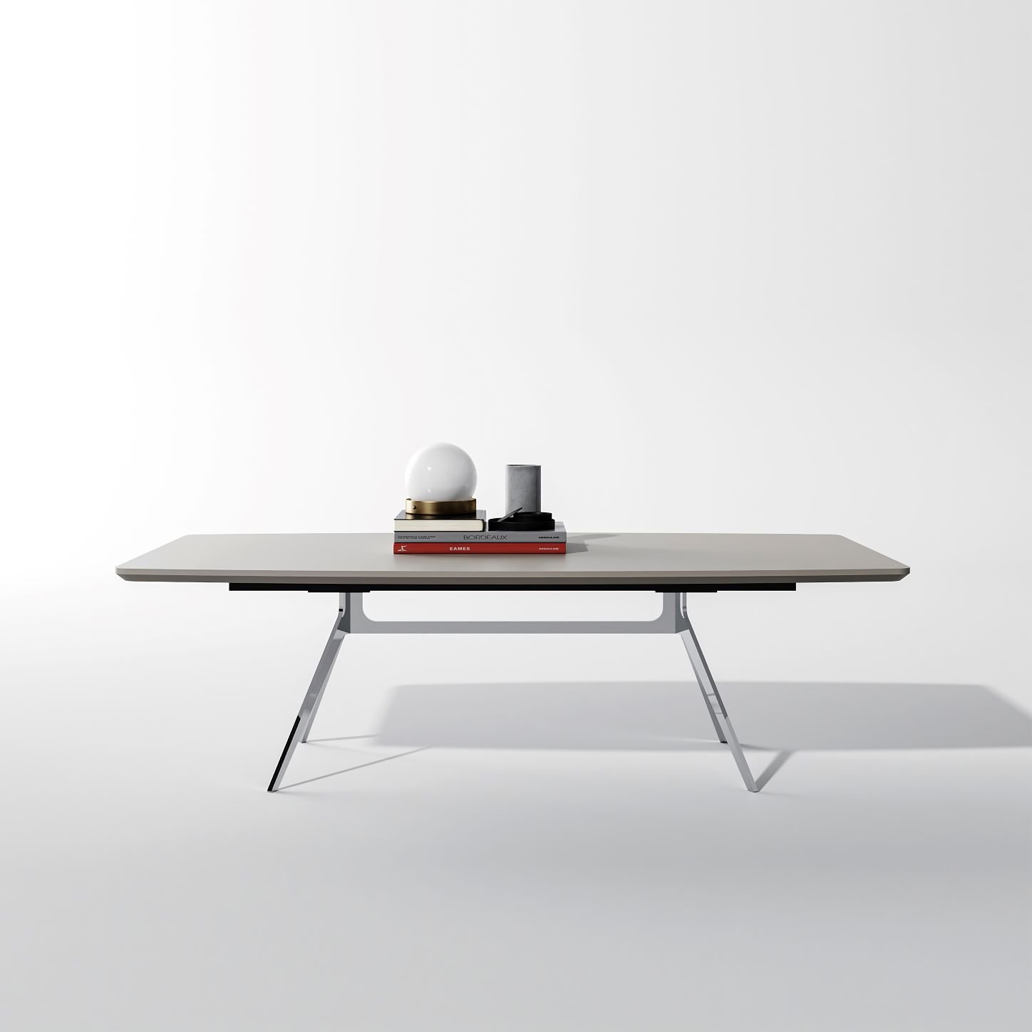 Freya stainless steel coffee table