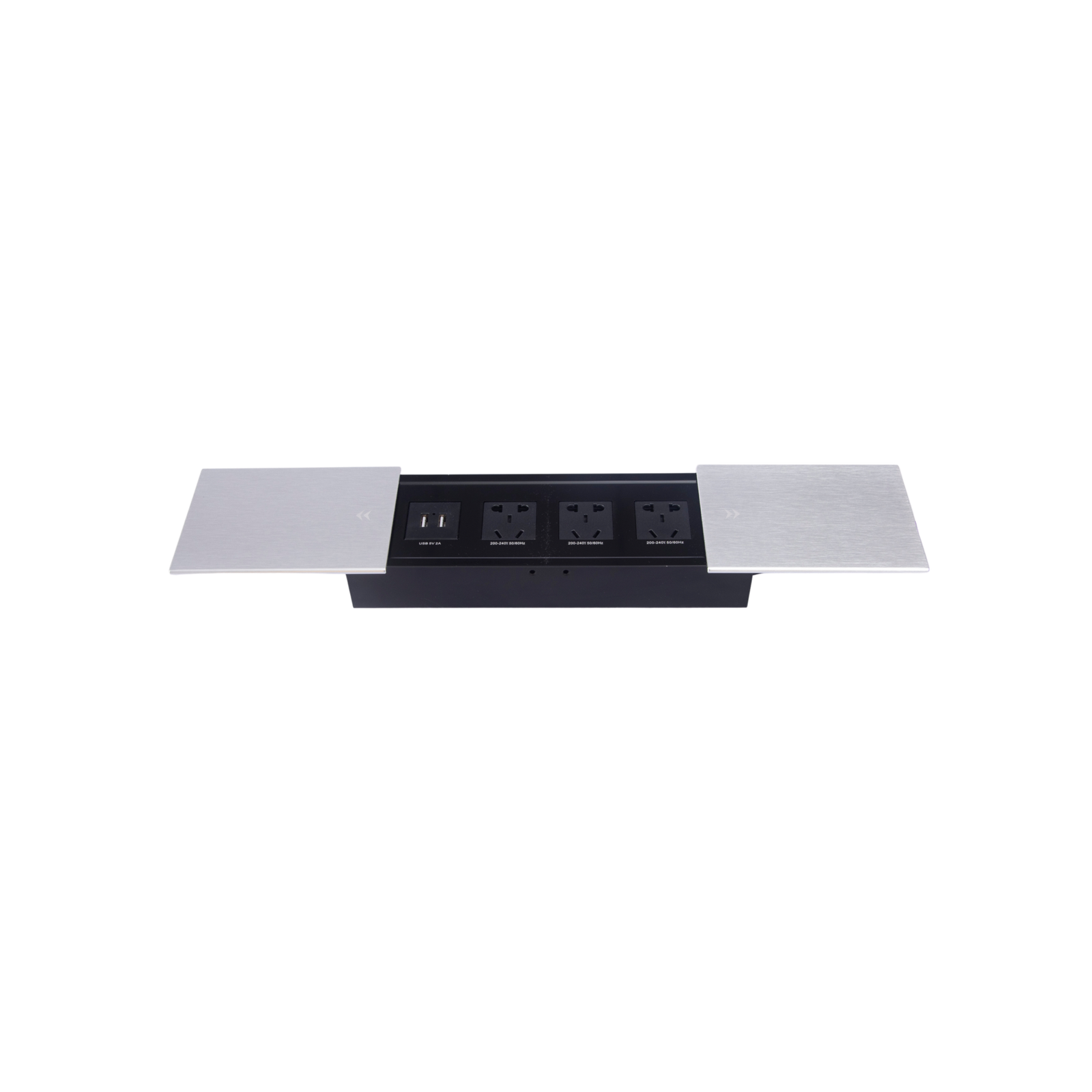 Open-state view of the AM-1304 panel arrangement