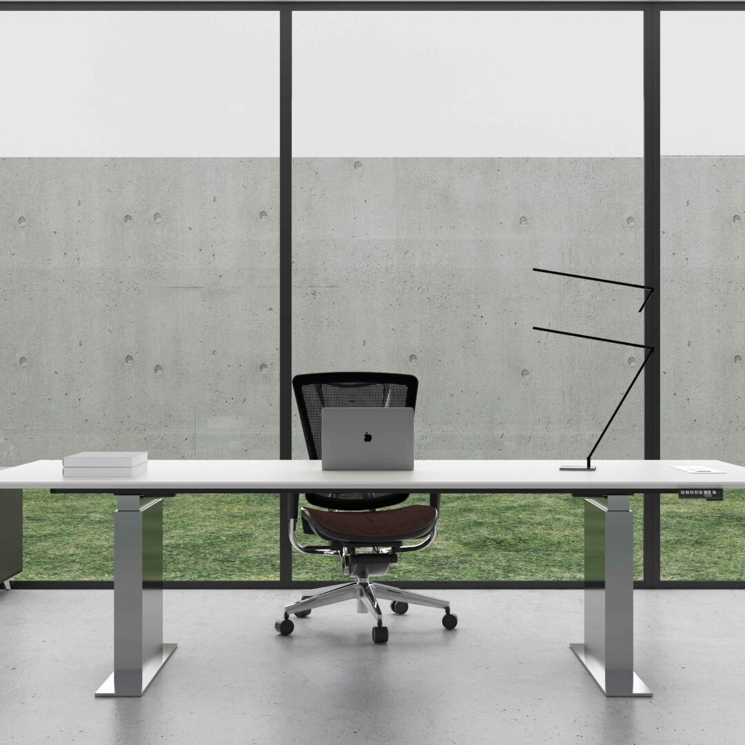 Big-foot Height Adjustable Executive Desk