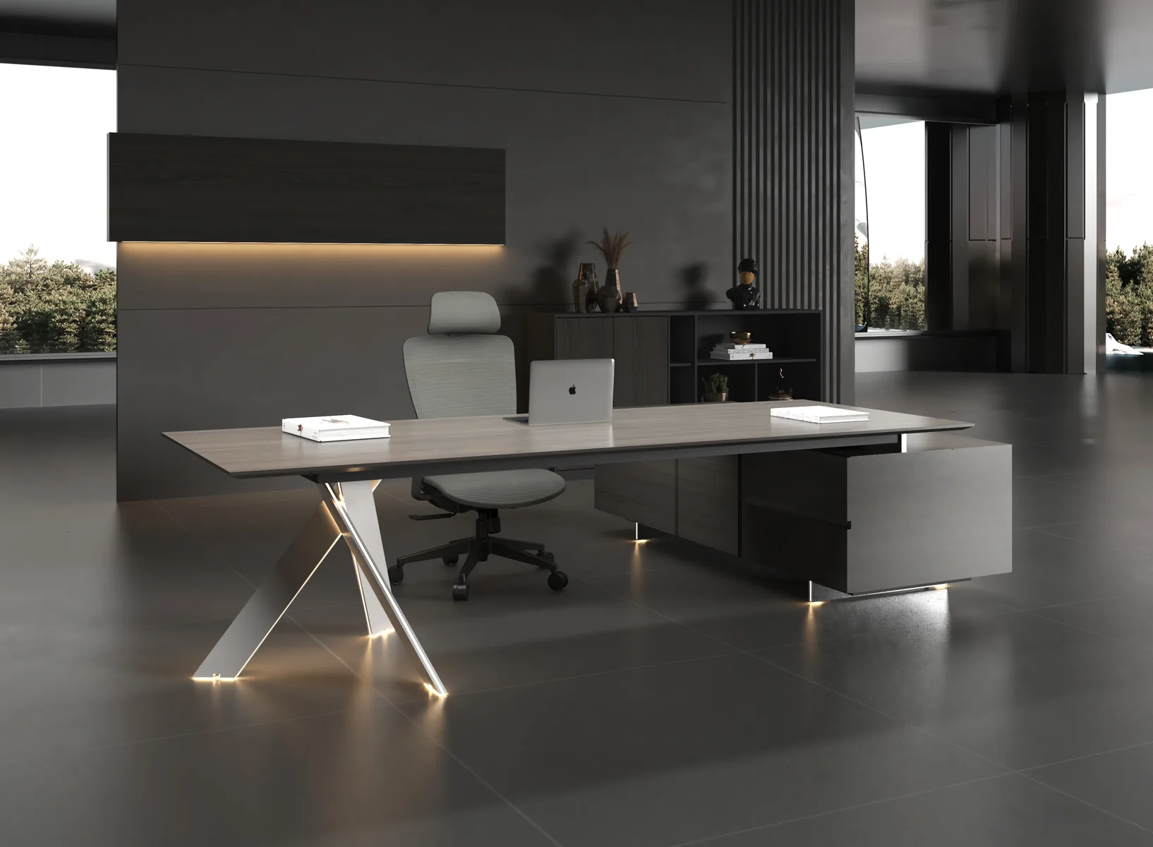 Norda stainless steel office project furniture